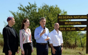 Macri anunció un proyecto de ley para proteger los humedales