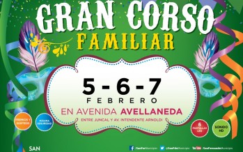 El viernes comienza el “Gran Corso Familiar” sobre la avenida Avellaneda