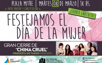 Se celebra el “Día de la Mujer” en la Plaza Mitre
