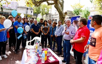 Caminata de la comunidad evangélica ‘Invasión del Amor de Dios’