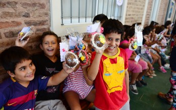 Los chicos de los CEIM y las UDI celebraron la Pascua