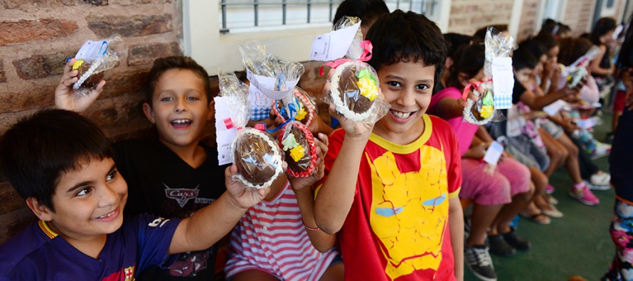 Los chicos de los CEIM y las UDI celebraron la Pascua
