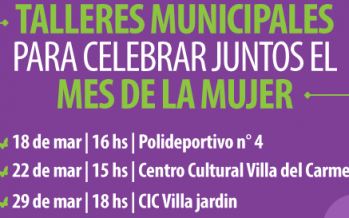 Mes de la mujer: encuentros de reflexión sobre violencia familiar