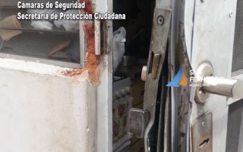 En una recorrida de rutina detuvieron a un hombre mientras robaba una vivienda