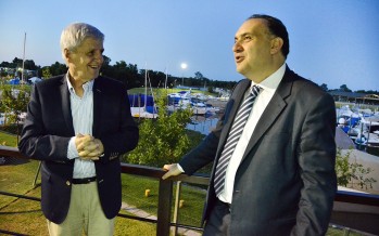 Luis Andreotti se reunió con el intendente de la comuna italiana de Gizzeria