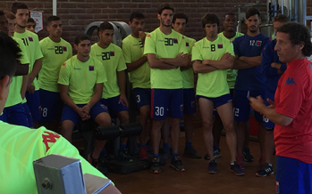 El Matador hizo su primer entrenamiento bajo el mando de Pedro Troglio