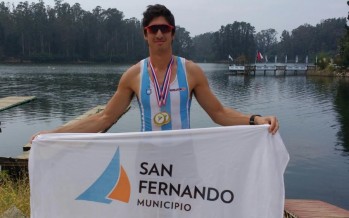 El remero Iván Carino finalizó segundo de la Copa del Mundo de Varese en Italia