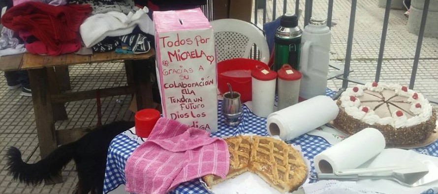 Con un evento solidario recaudaron dinero para comprar una máquina Perkins para una niña ciega