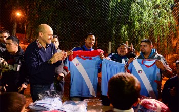 El Club “Barrio San Martín” se creó a partir de una canchita y ya cuenta con más de 100 chicos