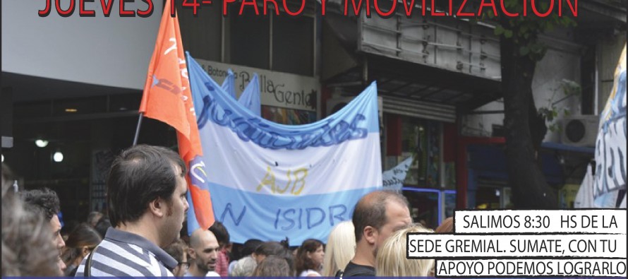 Paritaria bonaerense: Judiciales volvieron a rechazar la oferta y ratifican el paro