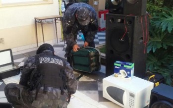 Desarticularon una banda que cometió al menos 11 robos en barrios cerrados