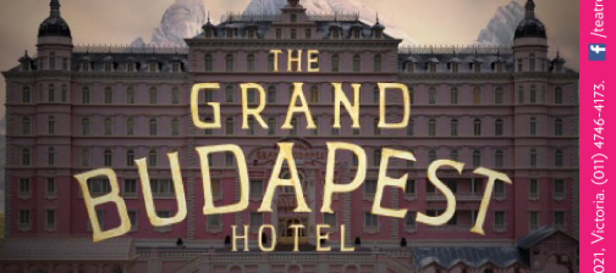 La película “Gran Hotel Budapest” se proyectará gratis en el Teatro Martinelli