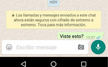¿Qué significa el nuevo mensaje que aparece en WhatsApp?