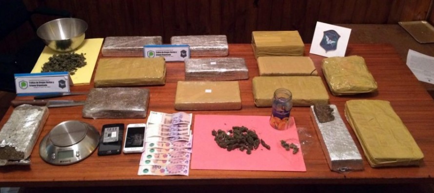 Tras dos allanamientos detuvieron a una persona que vendía estupefacientes en Plaza Dorrego