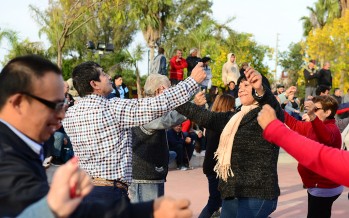 Se realizó un festival folklórico en homenaje a ex combatientes de Malvinas