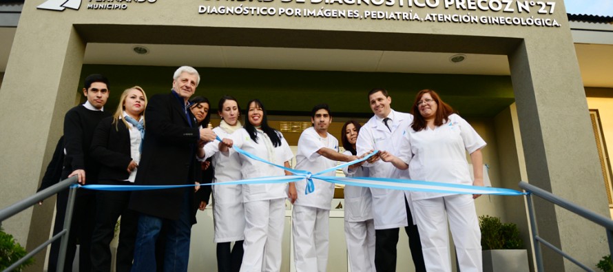 Inauguró la Unidad de Diagnóstico Precoz N°27 del barrio San Rafael