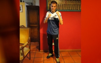 Diego Marocchi, el boxeador del Centro de Día, se prepara para pelear en Canadá el 14 de mayo