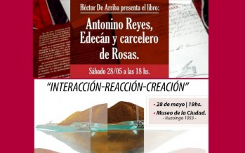 Hoy: presentación de libro en la Quinta El Ombú y muestra de arte en el Museo de la Ciudad