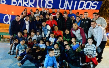 Se constituyó el nuevo Club “Barrios Unidos”