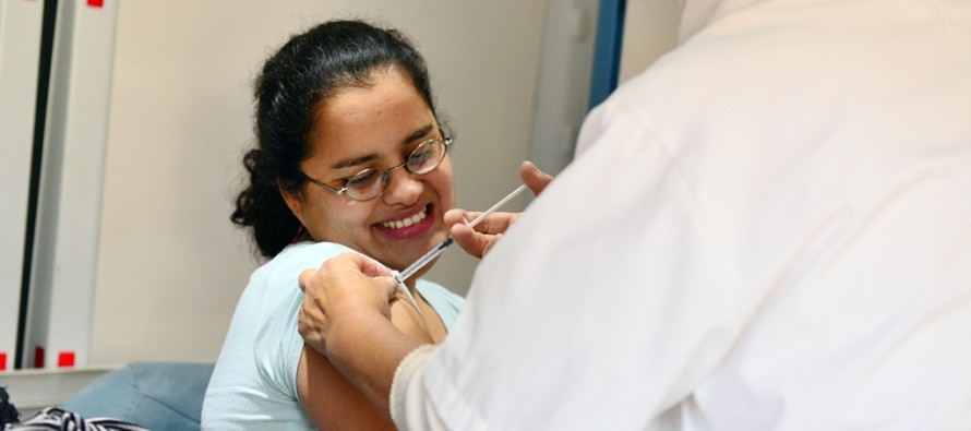 La Unidad Móvil de Vacunación realizó un operativo en el Taller Protegido