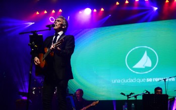 Jairo cerró los festejos por el Día de la Patria en el Parque del Bicentenario