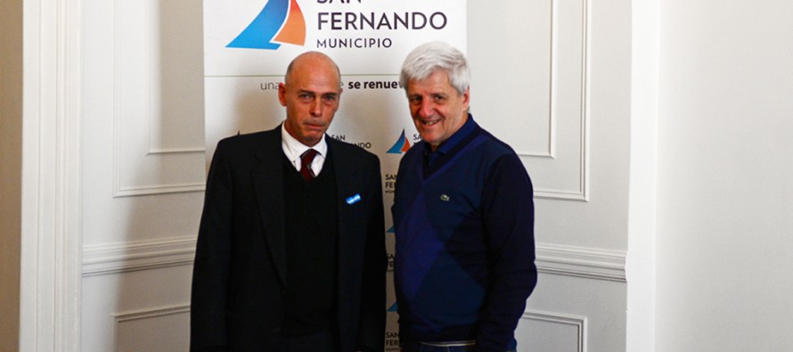 Andreotti recibió al nuevo Jefe de la UDAI Anses de San Fernando
