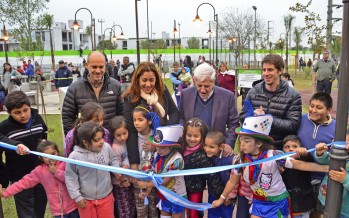 El barrio Santa Rosa ahora tiene su plaza