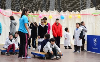 Encuentro deportivo de Escuelas Especiales en el Poli 1