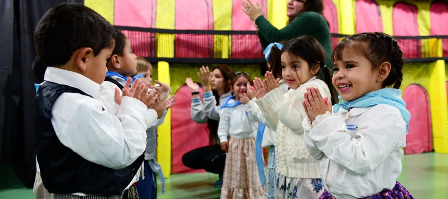 Se celebró el 25 de Mayo en las Unidades de Desarrollo Infantil