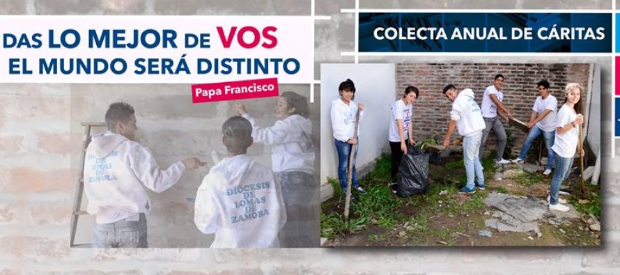 Se viene la Colecta Anual de Cáritas