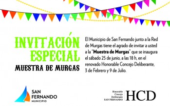 “Muestra de Murgas” en el Concejo Deliberante