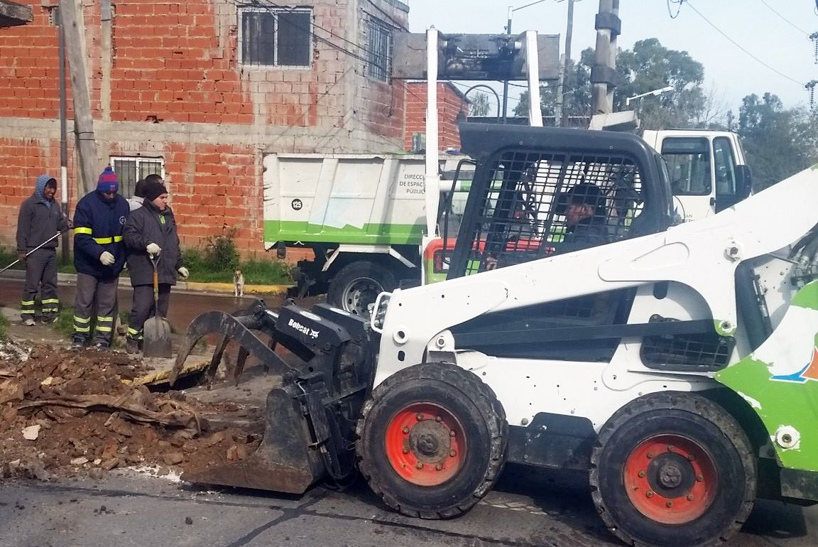 Operativo de limpieza en el barrio Santa Rosa | San Fernando Nuestro