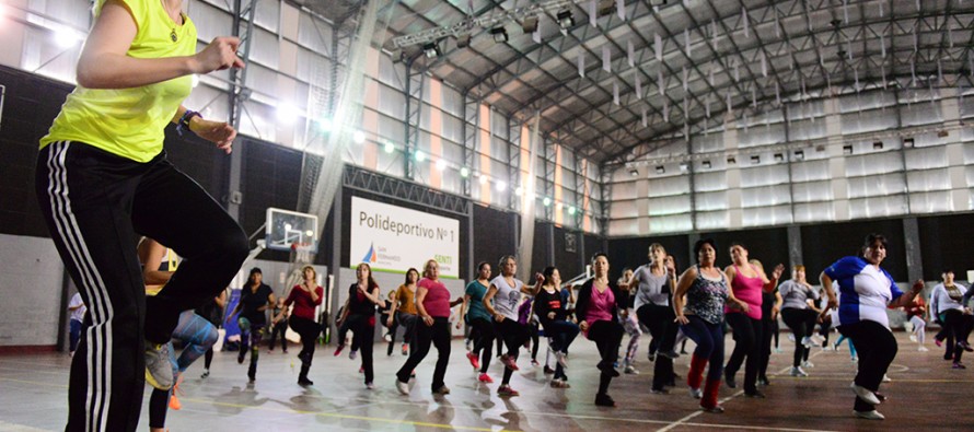 Masterclass de baile y gimnasia en el Poli 1