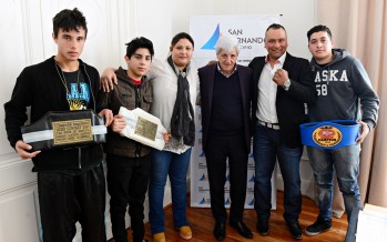 Luis Andreotti se reunió con campeones de artes marciales de San Fernando