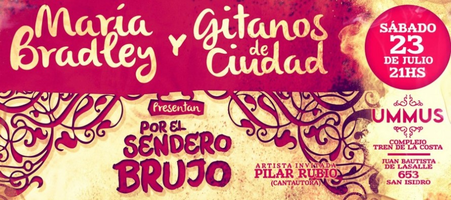 María Bradley y los Gitanos de Ciudad estarán en Ummus