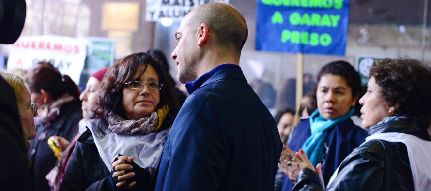 Comenzó el juicio a Gustavo Garay, el padre que agredió brutalmente a una maestra