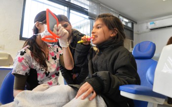 Los niños de las murgas se realizan controles odontológicos