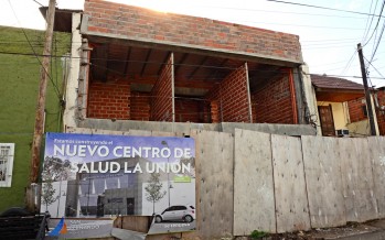Avanza la construcción del Centro de Salud del barrio Aviación