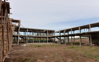 Avanza la construcción del nuevo Cuartel de los Bomberos Voluntarios