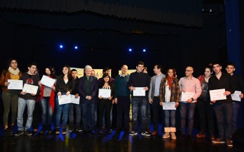 Reconocimiento a jóvenes becarios que trabajaron en el monitoreo de cámaras de seguridad