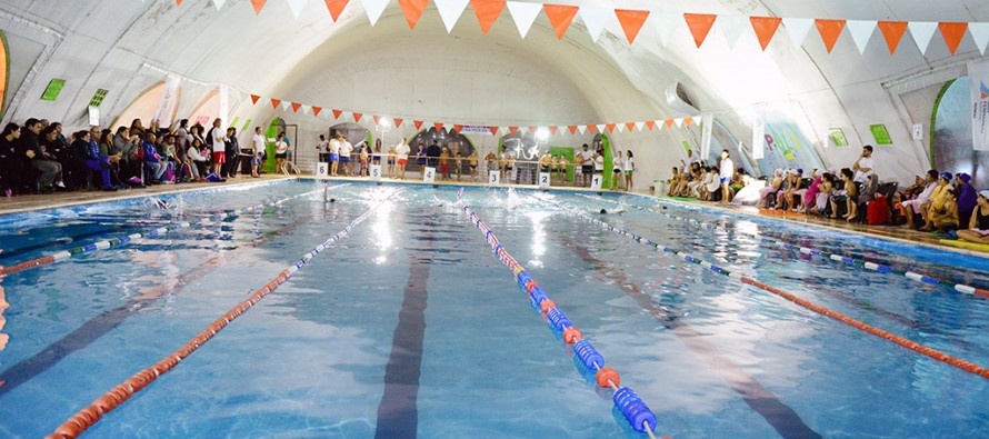 Se realizó el Torneo Interpolideportivos de Natación en el Poli 2