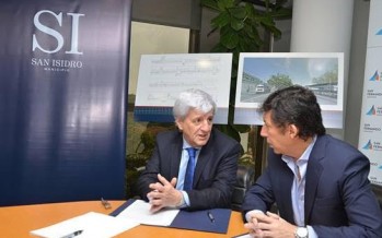 Se firmó el convenio entre San Isidro y San Fernando por las obras de la calle Uruguay