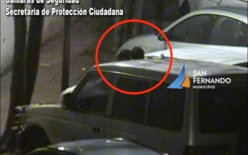 Intentaron robar un auto estacionado a metros de Libertador pero fueron detenidos