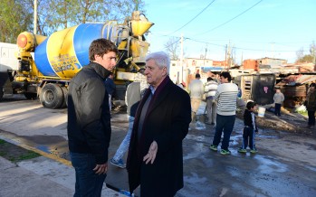 Avanza la obra de urbanización del barrio San Jorge