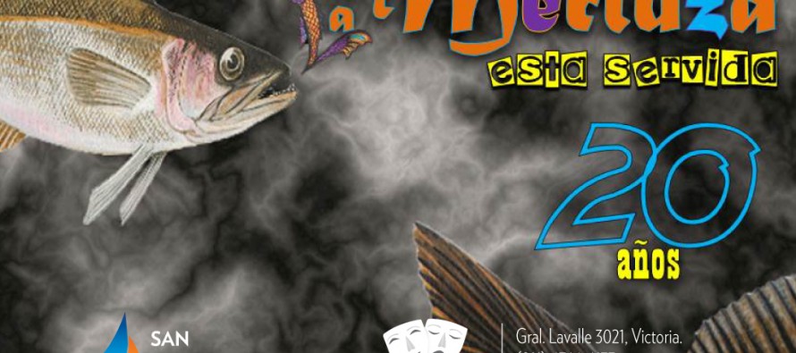 Esta noche “La merluza está servida” se presentará en el Teatro Martinelli