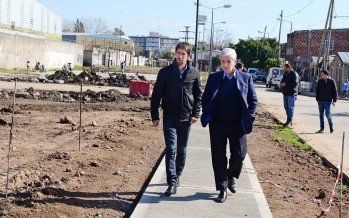 Urbanizan los alrededores del nuevo Centro Educativo Social Municipal