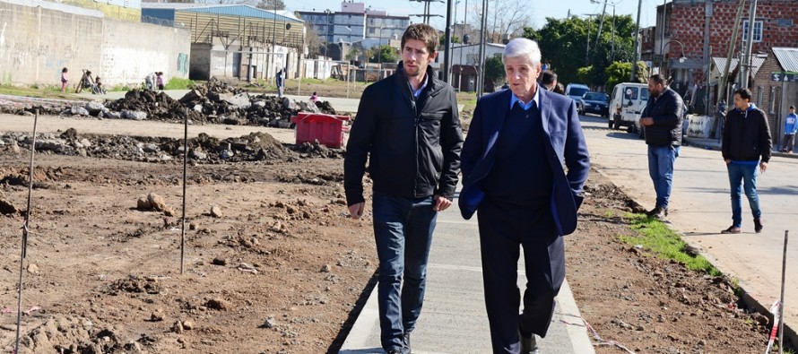 Urbanizan los alrededores del nuevo Centro Educativo Social Municipal