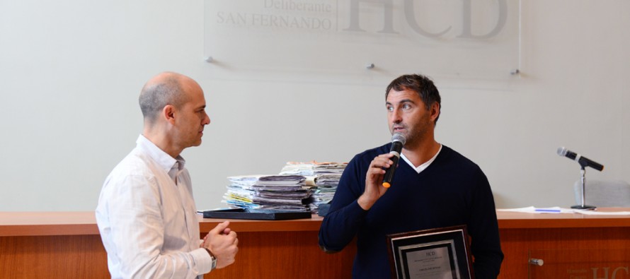 El Concejo Deliberante reconoció al ‘Chapa’ Retegui por la obtención del oro en Río 2016