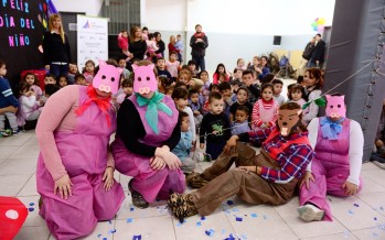 Los chicos de las Unidades de Desarrollo Infantil y los Centros Educativos Integrales festejaron el Día del Niño