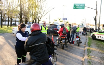 Tras numerosos robos, se realizan operativos de prevención en la zona de Bancalari
